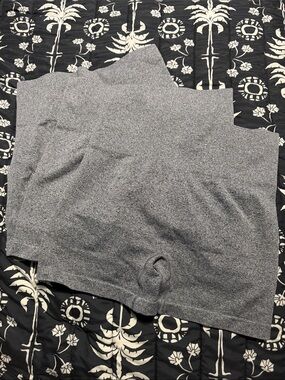 Heather Gray Seamless Athletic Shorts